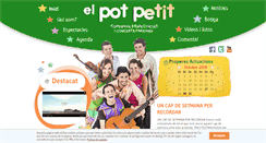 Desktop Screenshot of potpetit.com