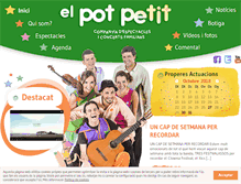Tablet Screenshot of potpetit.com